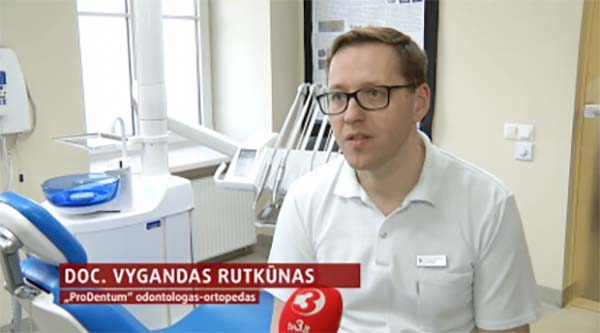 Apie pasaulinio lygmens inovacijas „ProDentum“ klinikoje – TV3 reportažas